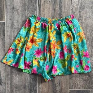 Vintage Gold Label Victoria Secret Floral Shorts